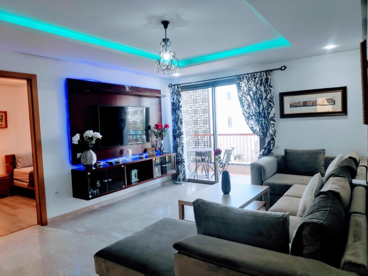 La Marina Luxury Apartment Fully Furnished Free Wifi, High Standard Residence, Amazing Prime Location Close To Restaurants, Transport, Beach And Bouregreg River Salé Dış mekan fotoğraf